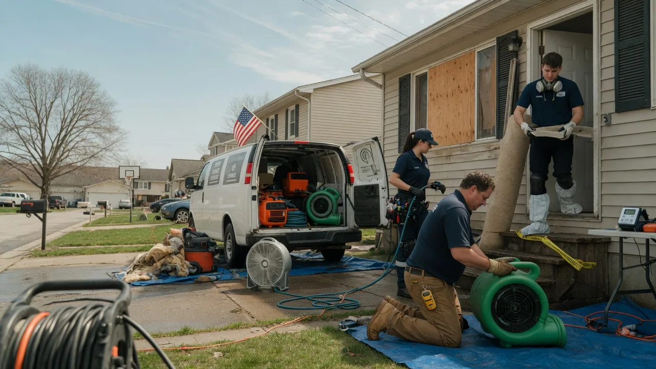 Water Damage Restoration in Palm, PA near me